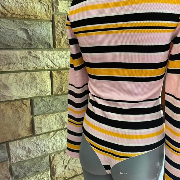 Striped bodysuit - Picture 2 of 2